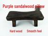 Ebony Wood Curved Cervical Pillow