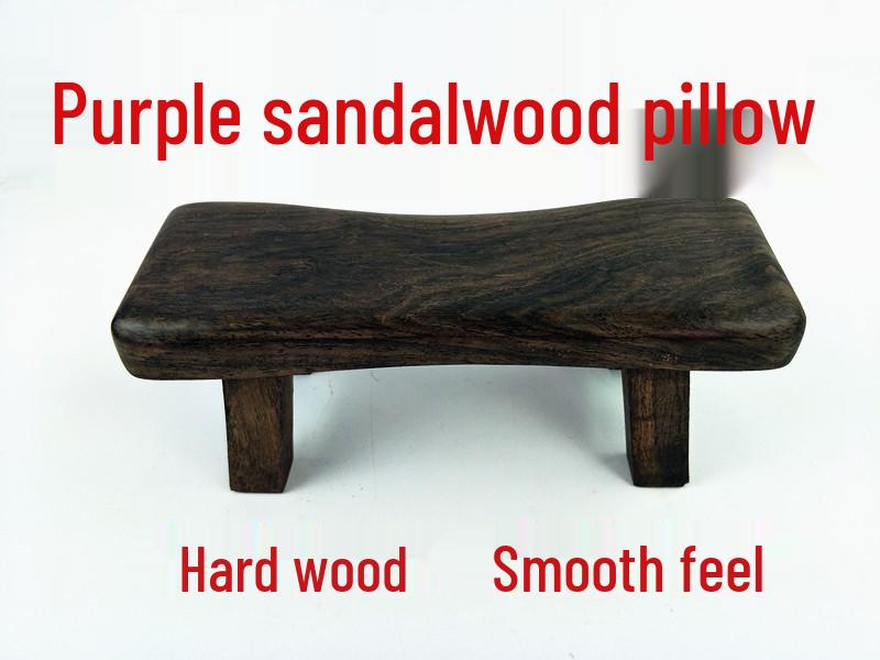 Ebony Wood Curved Cervical Pillow