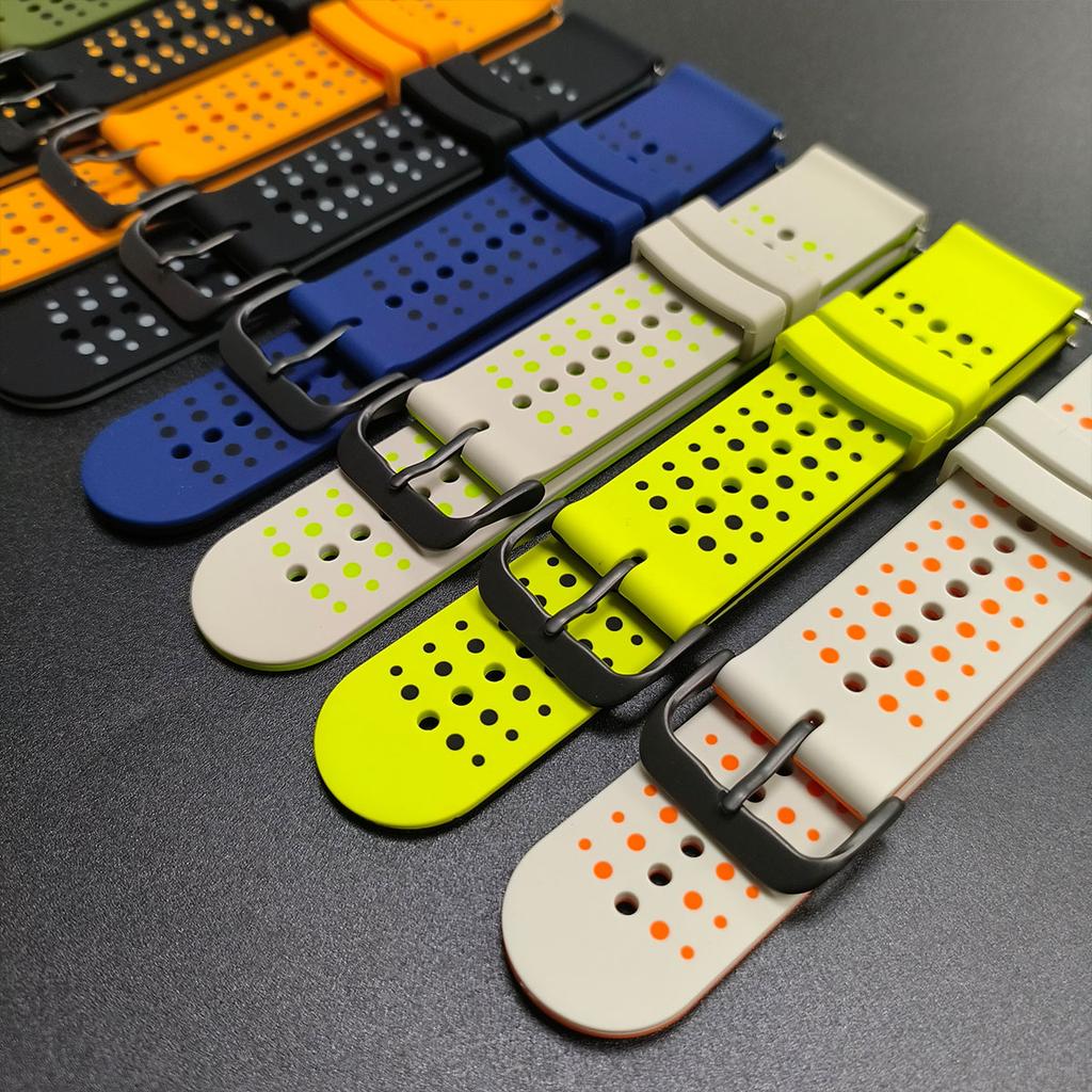 22mm Universal Strap For Xiaomi Watch 2pro/Color 2 Silicone Band For Mi Watch S4/S3/S2/S1 Pro Active Correa Bracelet Accessories