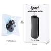 1PC Handheld Running Water Bottle Silicone Sports Outdoor Products Foldable Sports Kettle Cycling Kettle Sports Equipment