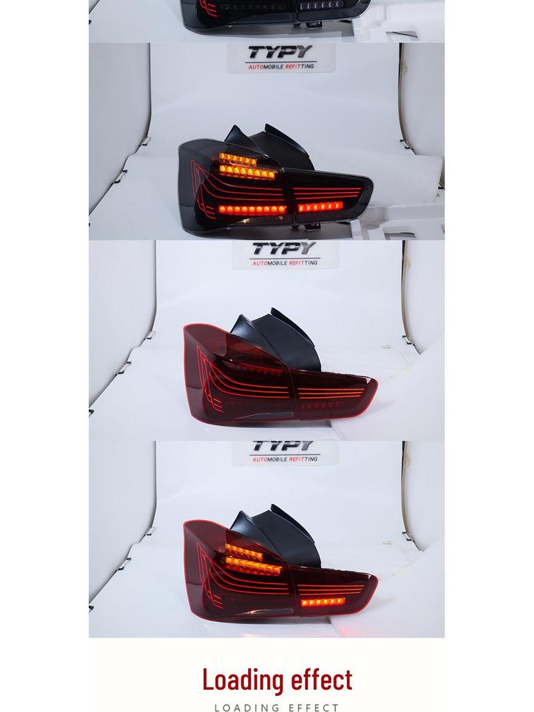 LED Flowing Turn Signal Taillight for BMW 1 Series Hatchback (2015-2018) F20 Modified CLS Rear Assembly