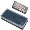 Battery Storage Box Featuring Integrated Power Tester Adjustable Partitions 116 Grid Transparent Cover