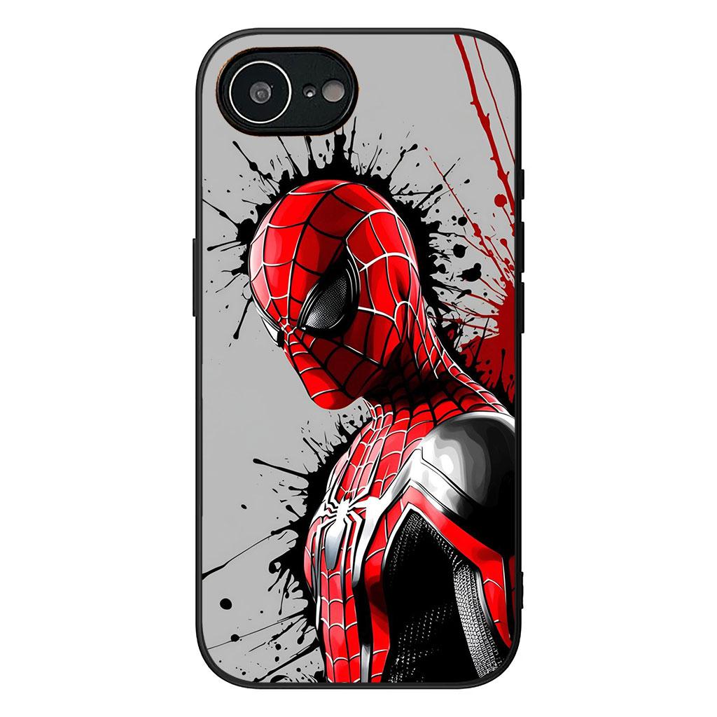 Spiderman Spider Marvel Man Phone Cover for Apple iPhone 17 16 Plus 13 12 Pro Max Mini X XR ProMax 16E 15+ 16Plus Air Case