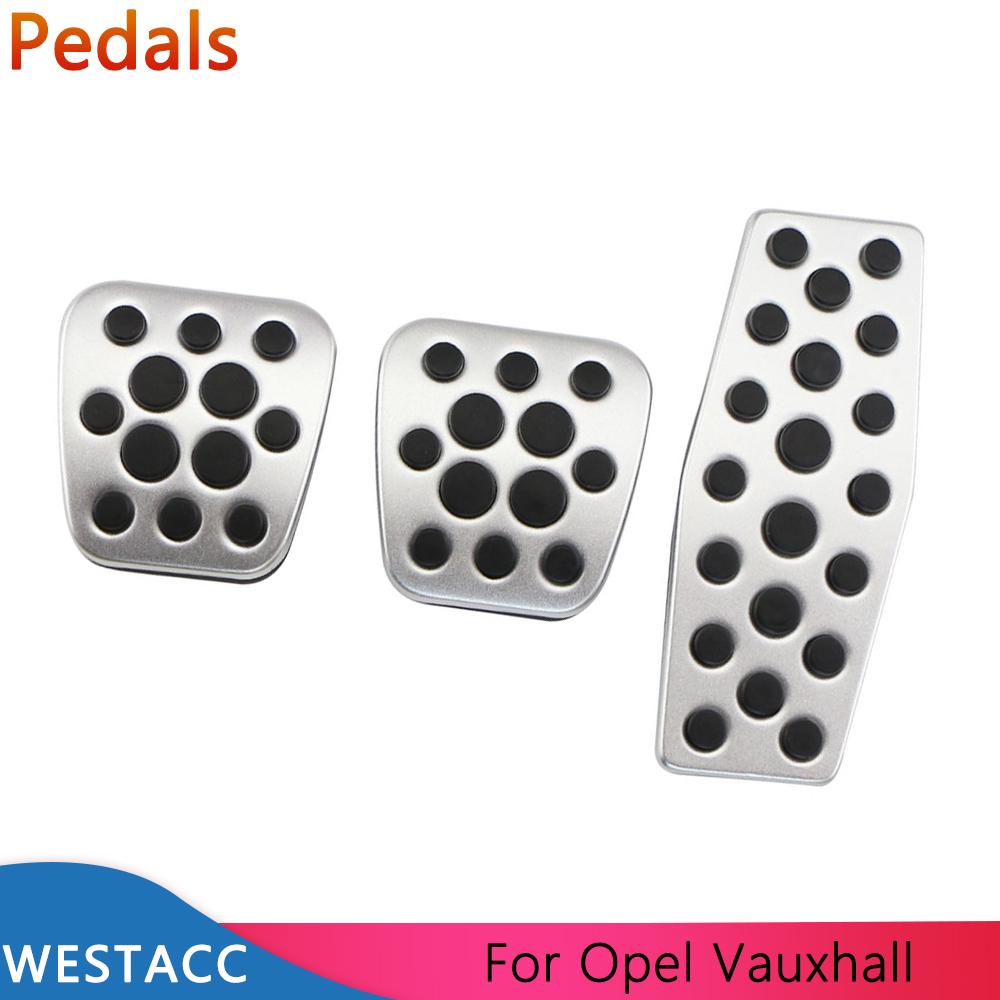 Auto Pedale Gaspedal Gas Bremspedal Abdeckung für Opel Mokka Astra JH GTC Insignia MK1 für Vauxhall Astral MK6 Insignia