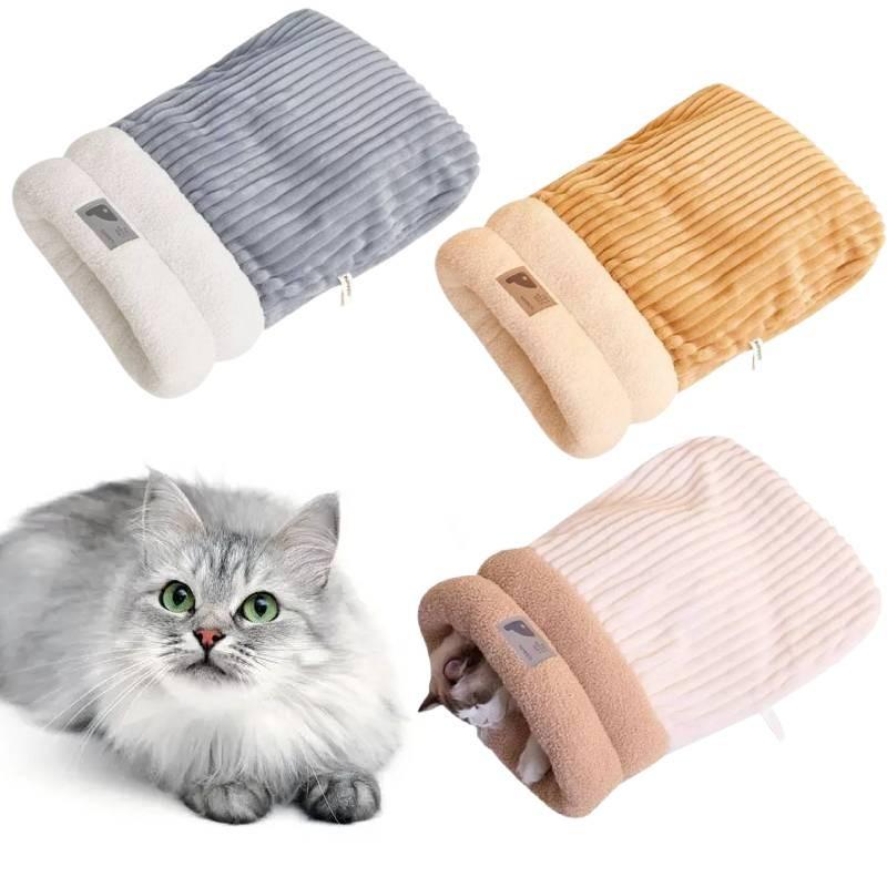 Stylish And Comfortable Cat Cave Bed Available In Multiple Colors For Trendy Cats