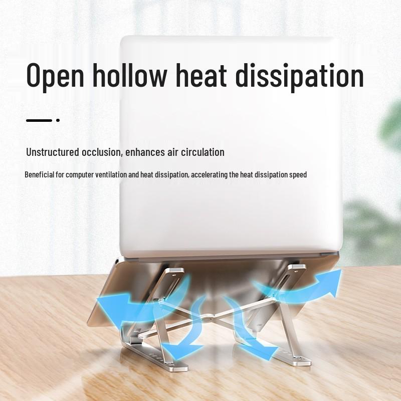 Foldable Aluminum Laptop & Tablet Stand N3 - Portable & Invisible Design