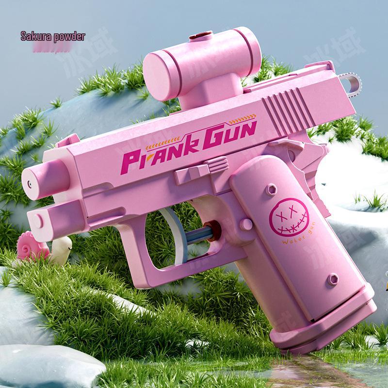 Douyin Popular Wide-Eyed Turtle Coaster & Double-Sided Water Gun Gyroscope Toy