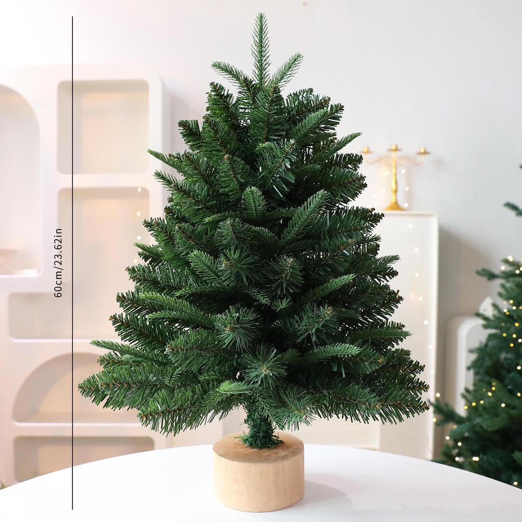Shengyuan PE/PVC Pointed Christmas Tree Ornament for Desktop or Window Display