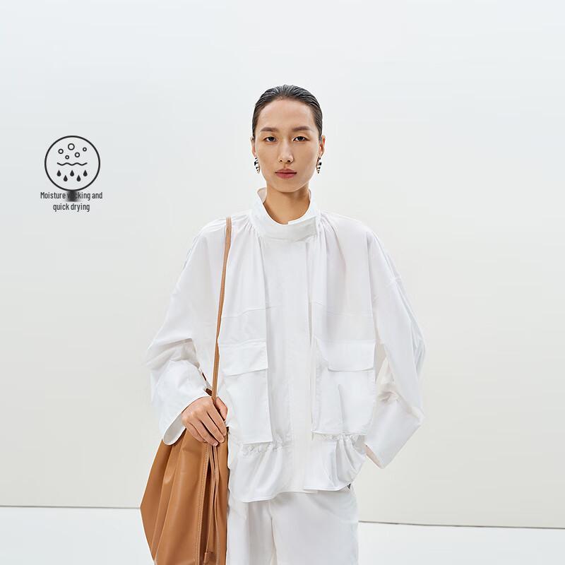 LESS 2025 Summer Loose Lapel Jacket