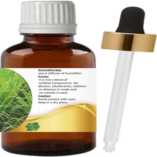 Levenmooi Palmarosa (Cymbopogon martinii) Pure & Natural Therapeutic Grade Essential Oil Glass