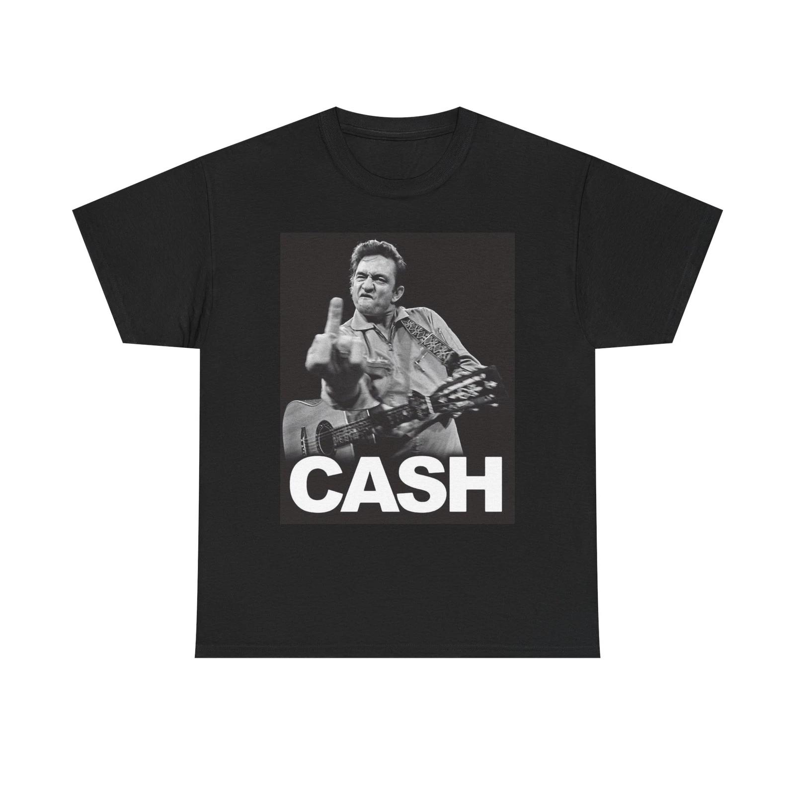 Men s and Women s T-shirts Johnny Cash Graphic XL