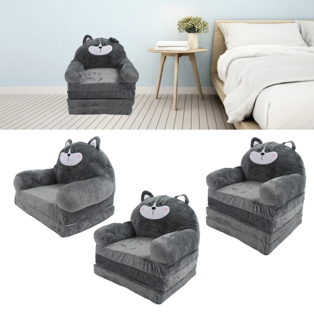 Baby Couch 2 In 1 Fold Out Kids Couch Folding  Out Toddler Chair Kids Sofa Convertible Infant Se