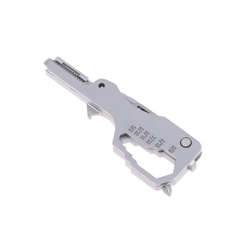 Multifunctional Folding Screwdriver Tool Keychain Portable Mini Emergency Repair Tools Home Use Outdoor Edc Multi-Tools
