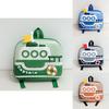 Cute Eggshell Backpack With Ship Printing Design For Preschool Children