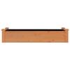 VidaXL Lit surélevé de jardin doublure 120x45x25 cm bois massif sapin 364287