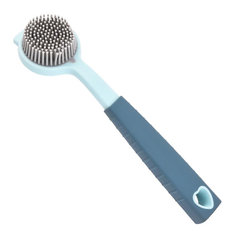 Long-Handled Kitchen Pot Scrubbing Brush Artifact