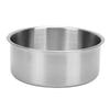 Stainless Steel Steaming Bowl with Lid Thickened Heat Proof Home Steam Rice Bowl for Cooking