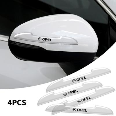 4Pcs Car Door Side Strip Protector Rubber Edge Anti-collision Bumper Sticker For Insignia Astra Meriva H G Car Wheel Hubcap