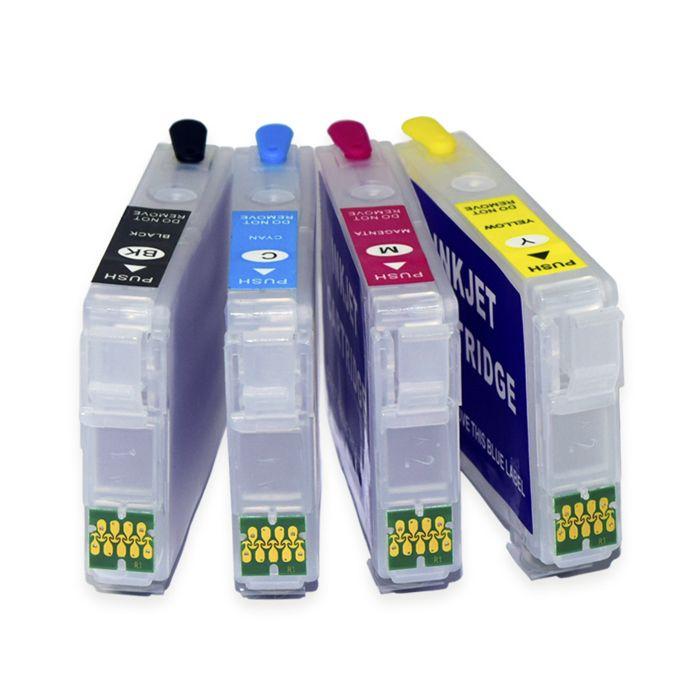 Ink Cartridge - Boma-team - T2991 - Refillable - Compatible Epson - Auto-reset Chip