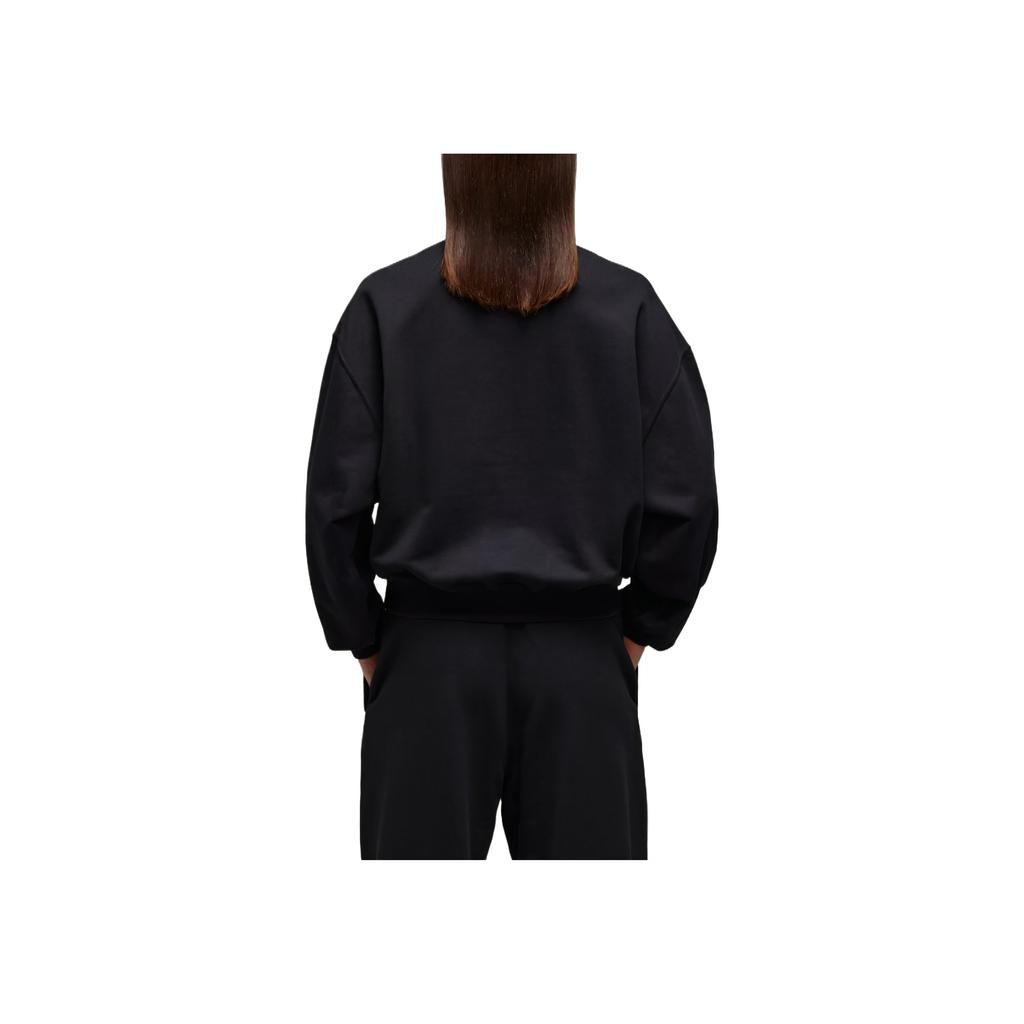 Adidas Skin-Friendly Comfortable Fashionable Simple Sweatshirt Women Sweatshirt Black JX7375