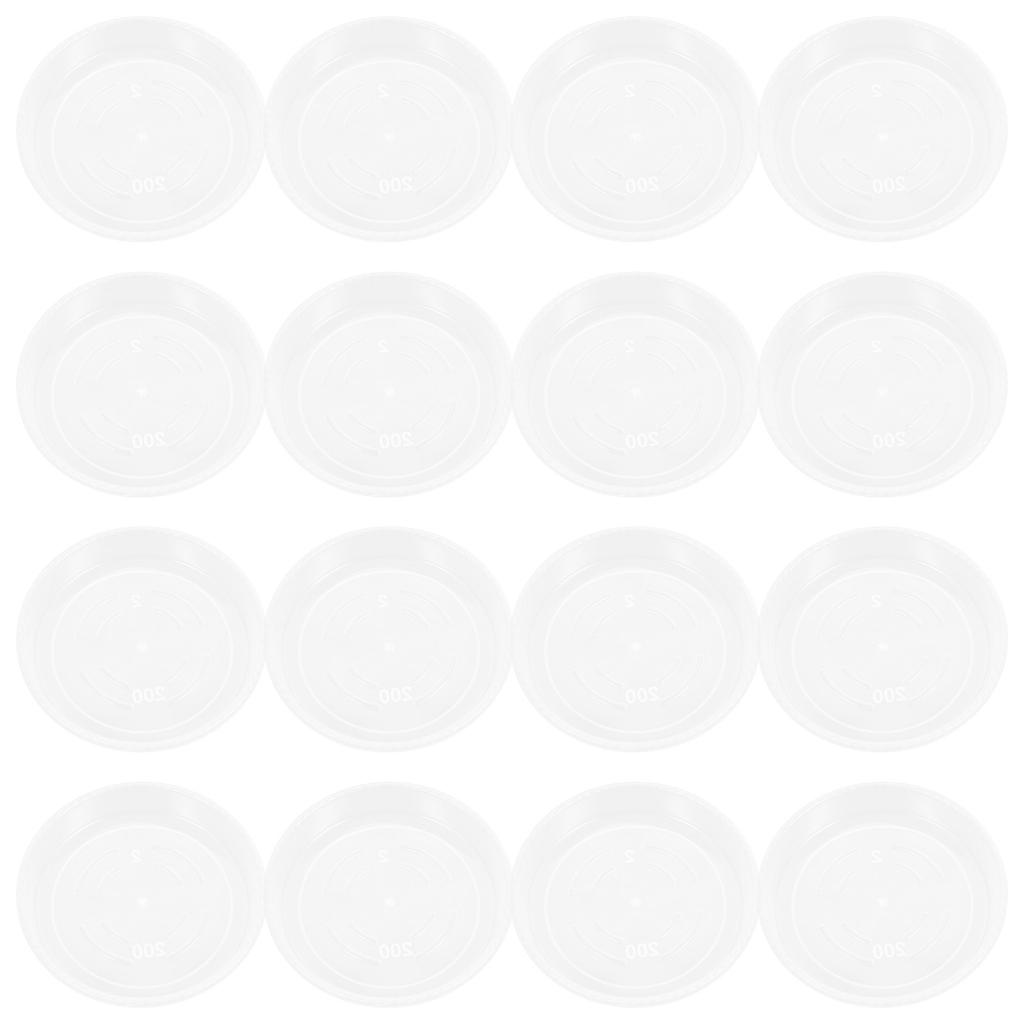 30Pcs Plastic Flowerpot Bottom Tray Set Long-Lasting Non-Deformable Plant Pot Water Holding Base Anti-Aging Garden Supplies