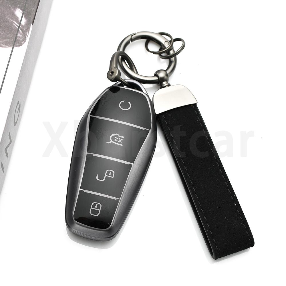 Tpu Shell For Byd Han Ev Dolphin Song Pro Tang Dm Yuan Dolphin E2 Atto 3 Max Qin Plus Auto Car Key Case Cover Fob Holder