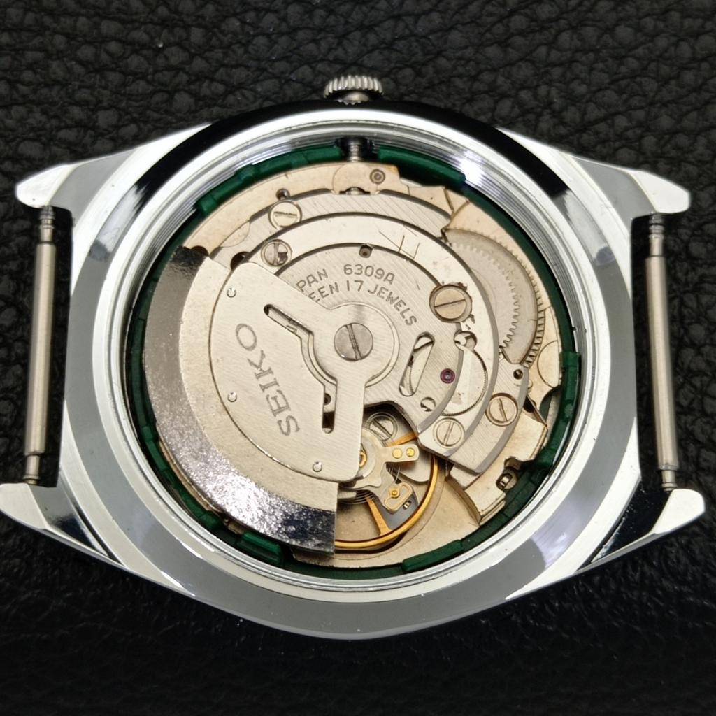AUTOMATIC VINTAGE REFURBISHED SEIKO 5 JAPAN 6309A MENS WHITE WATCH a441398-4 Sk-a441398-1
