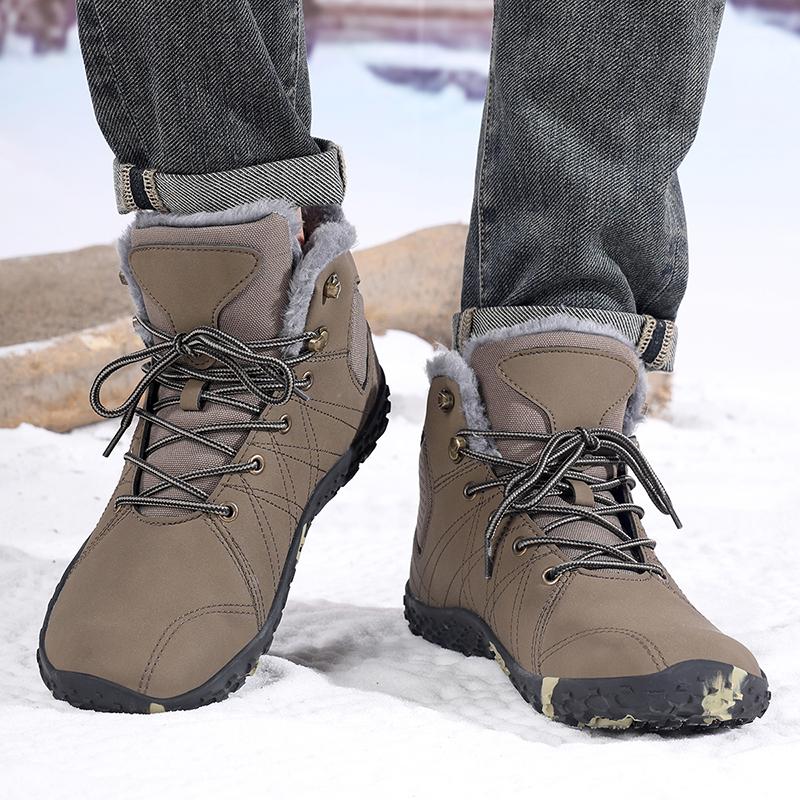 Męskie Zimowe Buty Oversize Lekkie Bawełniane Buty Śniegowce Buty Turystyczne Wiatroszczelne Krótkie Buty Wodoodporne Zewnętrzne Buty Turystyczne