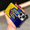 Ukraine Aesthetic Plating Phone Case For Xiaomi Poco X5 X6 X7 X8 Pro Max F8 Ultra F7 M8 M7 M5S Redmi 15C 15 14C 13C 13 X3 12C F6