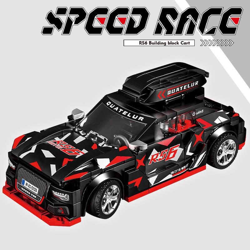 Technical City Racing Car Building Blocks Set GT3 RS6 Supercar Model MOC Sport Cars Bricks Toys For Children Boys Christmas Gift