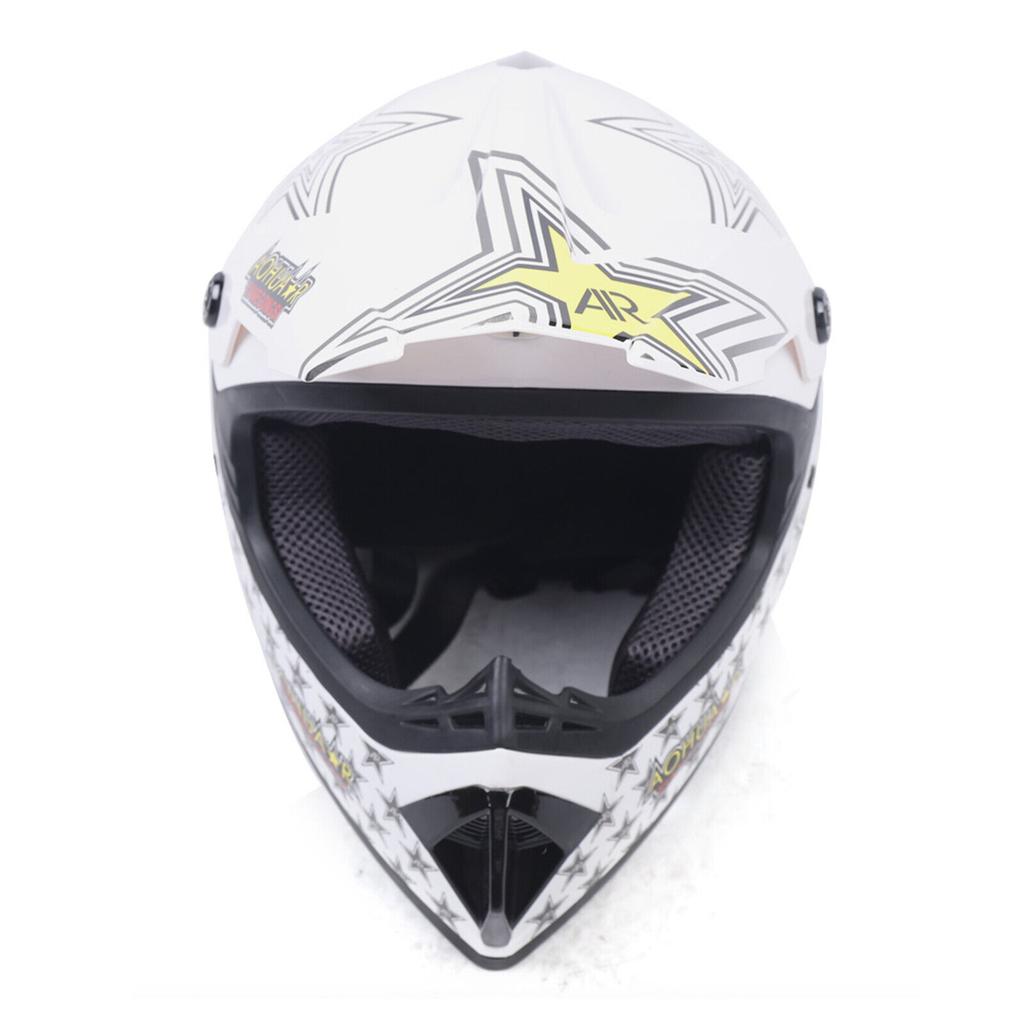 ABS Material Lightweight Motorcycle Helmet Set W/ Gloves And Goggles For Riding Racing Cars Motorcycles Electric Bikes Bicycles