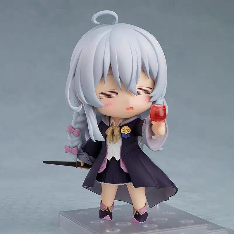 Q-version Elena from Witch's Journey figure, Nendoroid, cute anime girl, 2D model, ornament, gift.