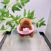 Fun Plush Capybara Keychain Colorful Animal Design Perfect For Kids Room Or Bag Decoration