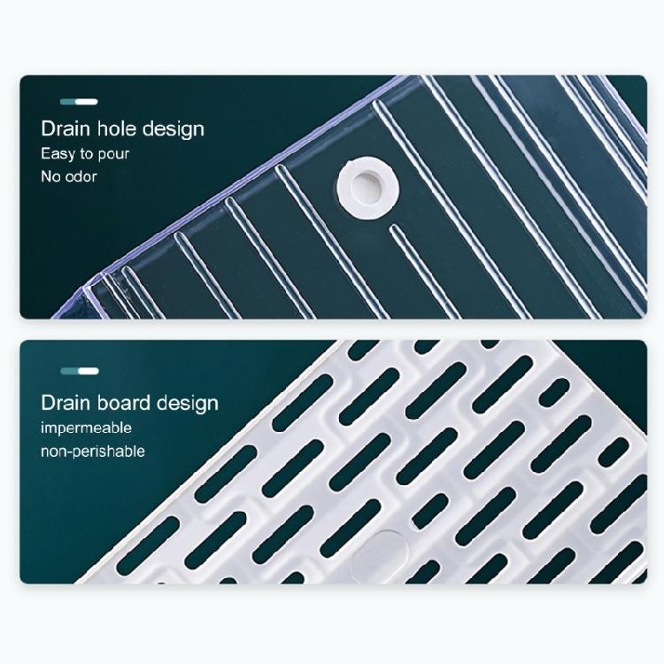 Färskhetsskyddande Kylskåpsorganisatörer med Separata Fack för Hemorganisation Köksredskap