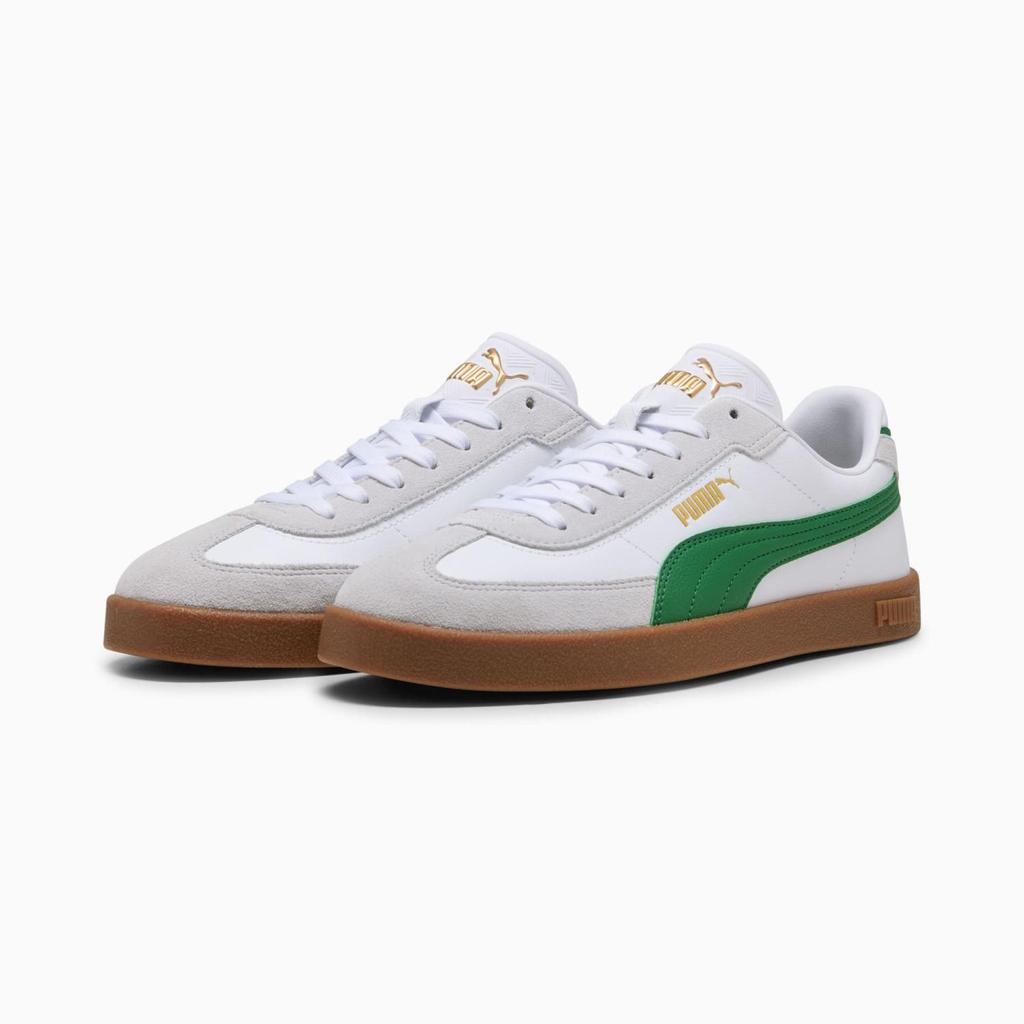 Sneakers Puma White-Green Club II Era