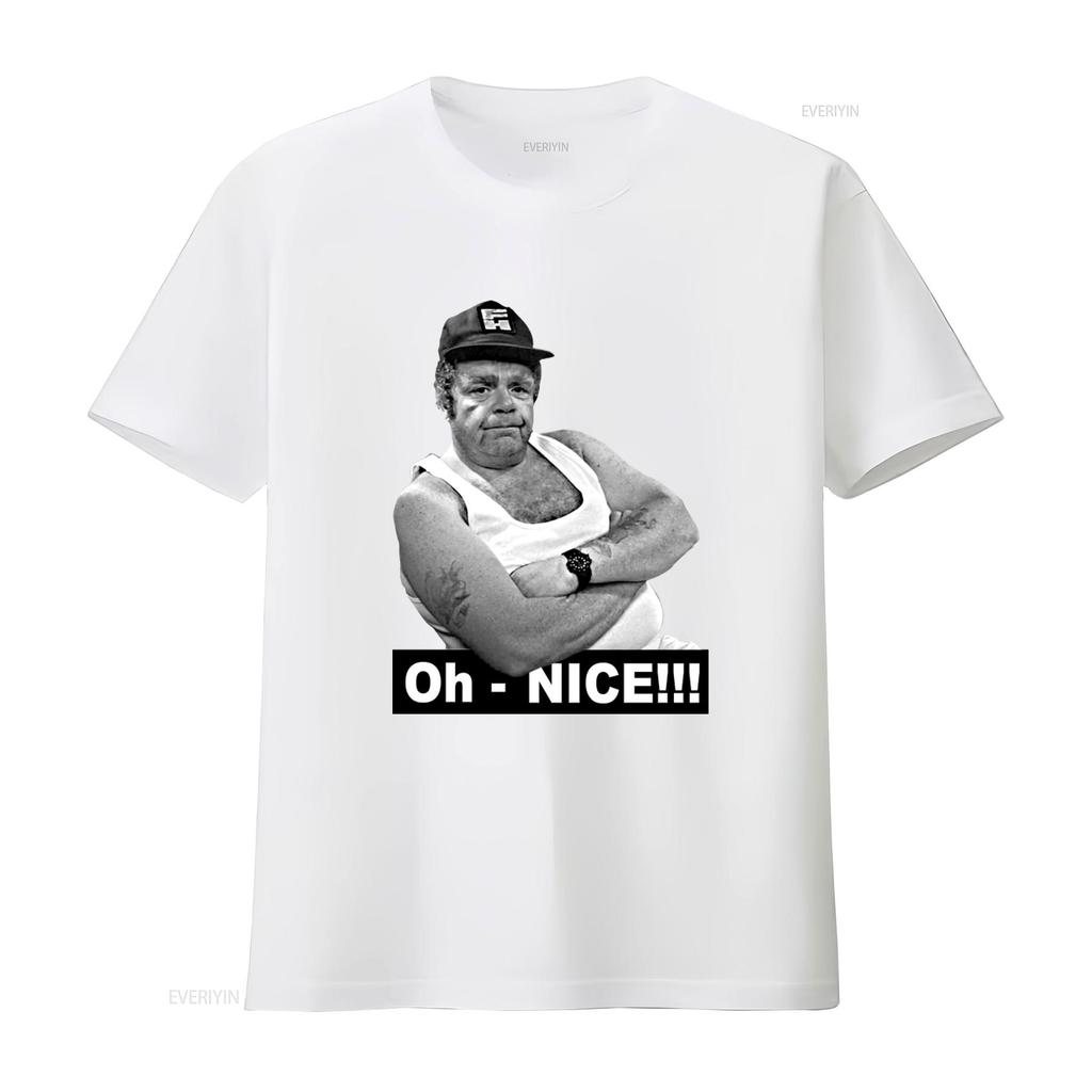 Onslow Keeping Up Appearances Geoffrey Hughes Oh Nice Print T Shirt for Fashion Casual vintage Washed Slightly Stretched