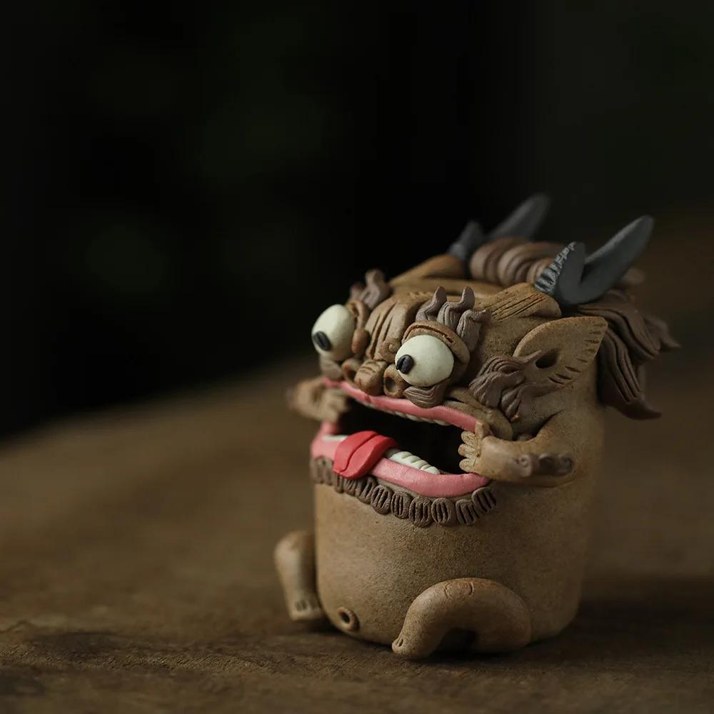 Chinese-style Backflow Incense Burner Tea Pet Creative Gift Small Ornaments Aromatherapy Burner Flow Incense Burner Incense