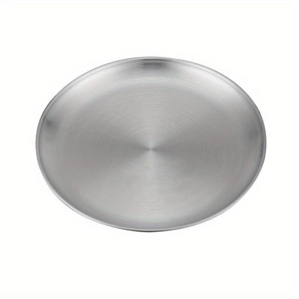 

Круглий лоток для стейків Золотий металевий лоток 304 Ins Style Овочевий лоток BBQ Restaurant Спеціальний лоток для сервірування