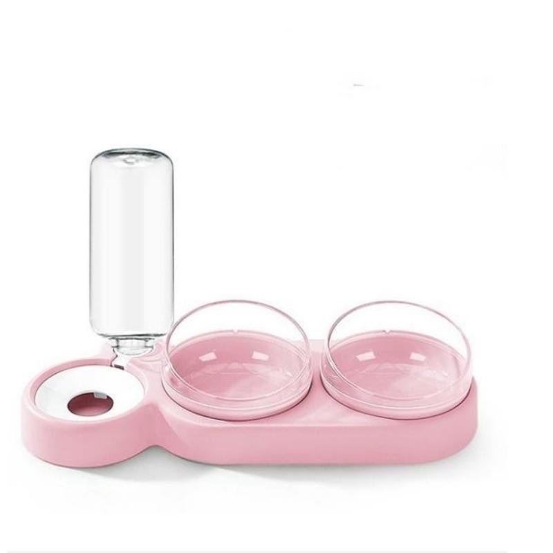 New Type of Pet Cat Bowl Automatic Feeder, Dog and Cat Food Bowl Container, Vertical Tableware Bowl, Pet Water Dispenser, Feeder, Pet Products