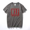 The Klf Communications Letter Printed Unisexs Unisex T Shirt Tshirt 2024 New Short Sleeve O Neck Cotton Tshirt Tee Camisetas Hombre