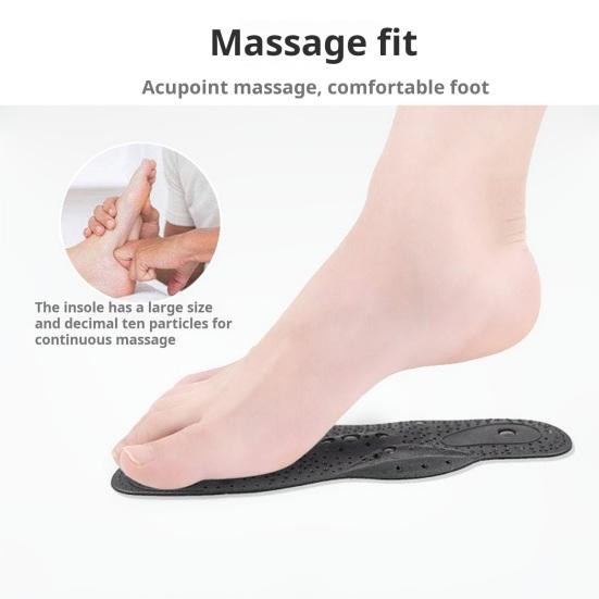 Semelles Magnétiques Acupression - 7 Points Massant - Confort Pieds Homme/Femme