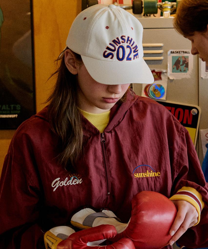 GOLDEN SUNSHINE Sunshine 5-Panel Cap_Snow White