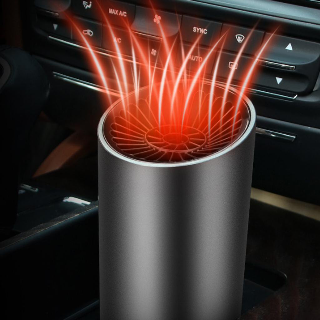 Windshield Fast Heating Defroster Portable Heater Fan Demister Heating Dryer Suction Cup Heater Fan Defogger