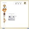 Baby Pacifier Chain Crochet Animal Pacifier Clips Pacifier Holder Clips Baby Teether Toys Straps