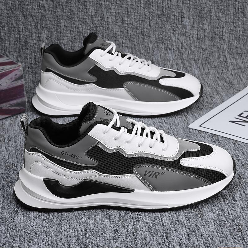 Color Block Mens Shoes Casual Designer Male Sneaker Running Outdoor Platform Sport Fashion Luxury Tenis Leather Trainers Loafers