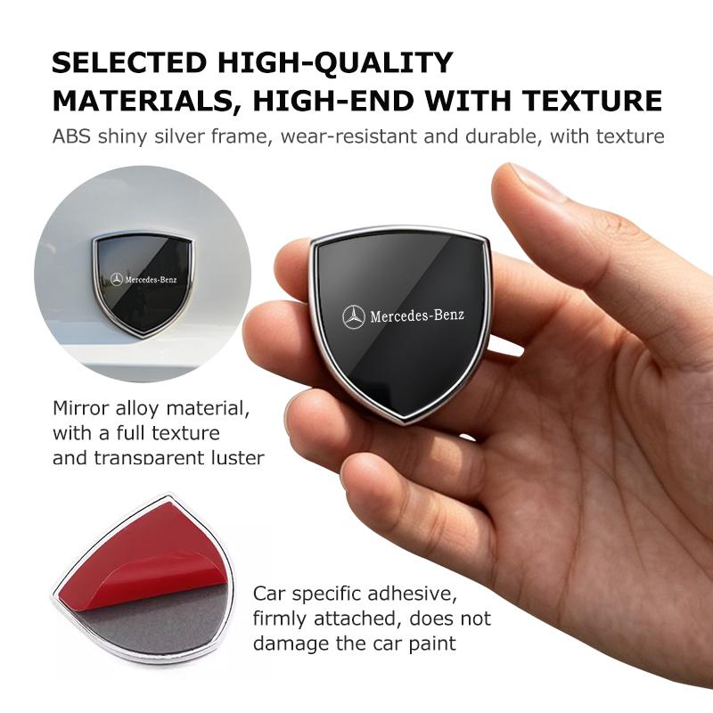 AABGV1 Car Logo Trunk Hood Rear Lid Emblem Sticker Auto Styling Accessories For Benz Exclusive AMG SPRINTER V CLASS VIANO W124 W203