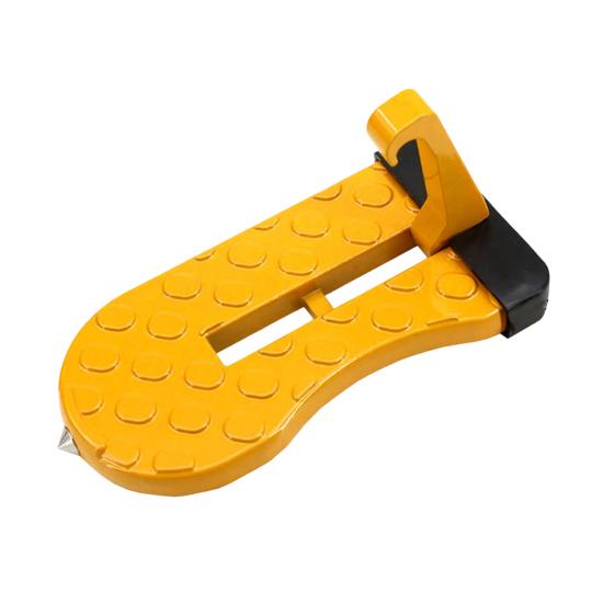 Degrau Dobrável para Porta de Carro com Superfície Antiderrapante Universal Barra de Teto de Lingote de Alumínio Degrau Peças Automotivas para SUV RV Off-Road