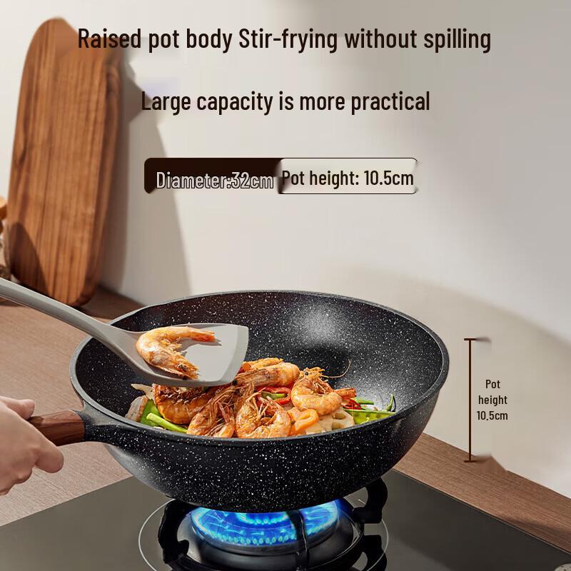 COOKER KING 32cm Non-stick Aluminum Wok