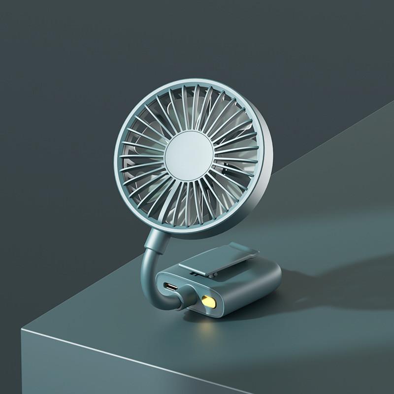 Новый мини USB портативный клипсовый уличный ручной маленький вентилятор с регулируемым козырьком 3 скорости низкий уровень шума встроенный аккумулятор белый зелёный
