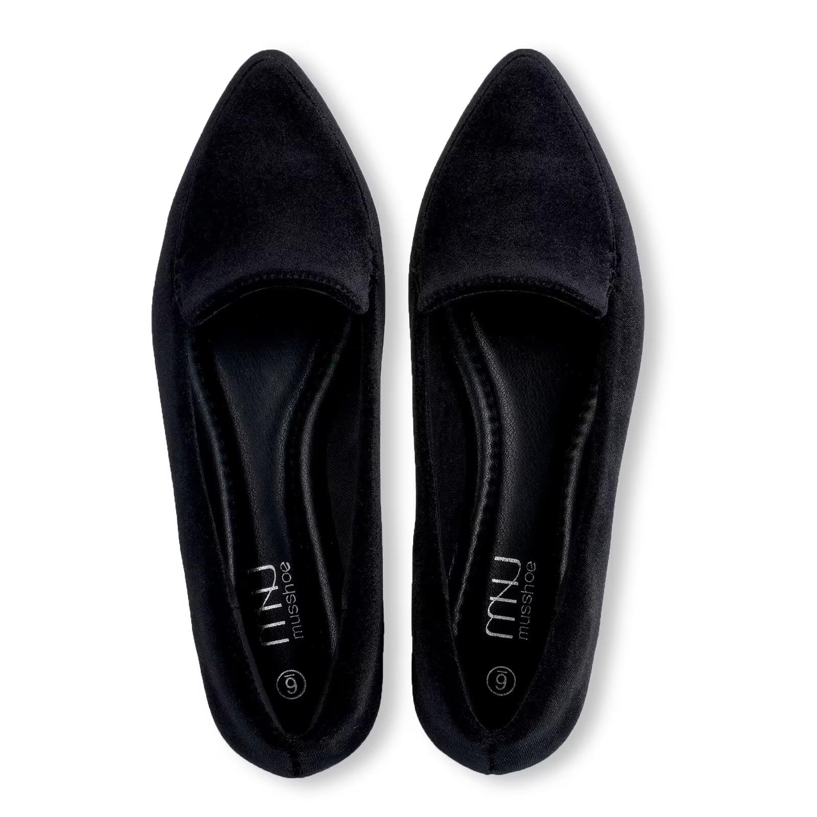 

Лоферы Балетки Туфли для Женщин Удобные С Острым Носком Слипоны Нарядные Туфли Повседневные Универсальные Базовые Балетки Женские 37 чёрный